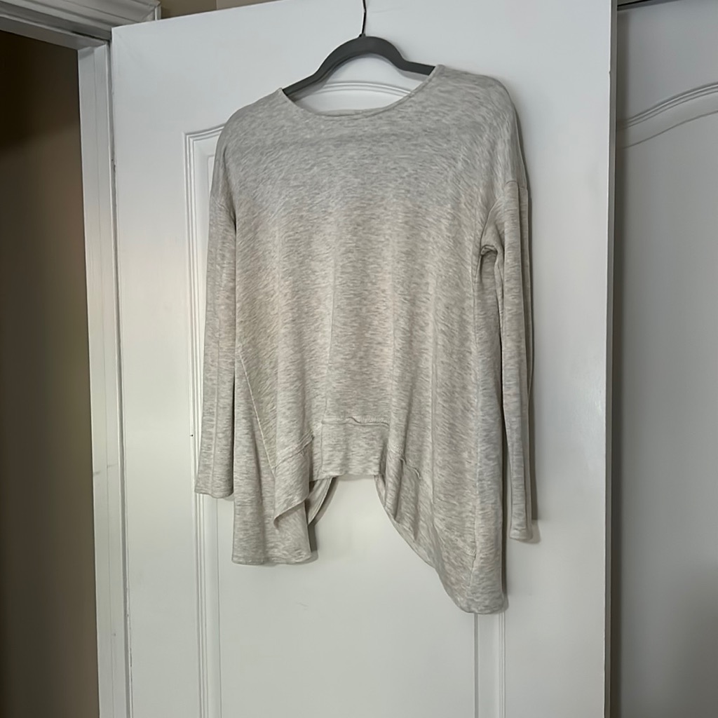 Gray Backless Top